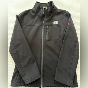 The North Face Black Women's Softshell Jacket with Chest Pocket
